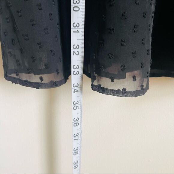 NEW Yumi Kim Black Swiss Dot Lovey Layered Ruffled Skirt Dress S - Picture 9 of 14
